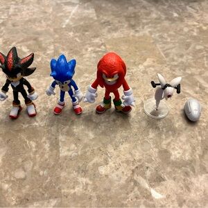 Sonic the Hedgehog 3 Movie Action Figures 2.5 Inch Collector Toys